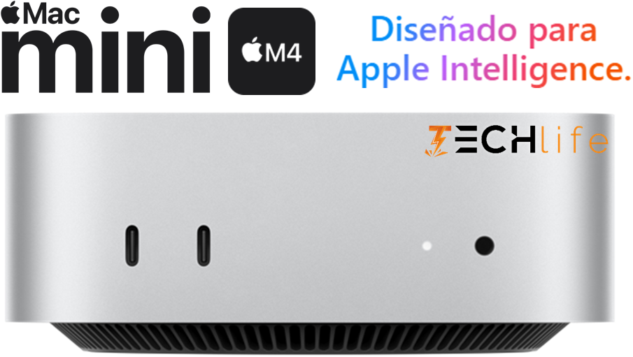 Nuevo Mac mini 2024 con Apple M4 - Ya disponible en TechLife